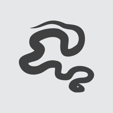 Yılan simge tasarlamak