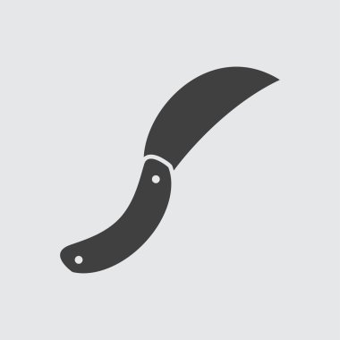 Bıçak simgesi illüstrasyon