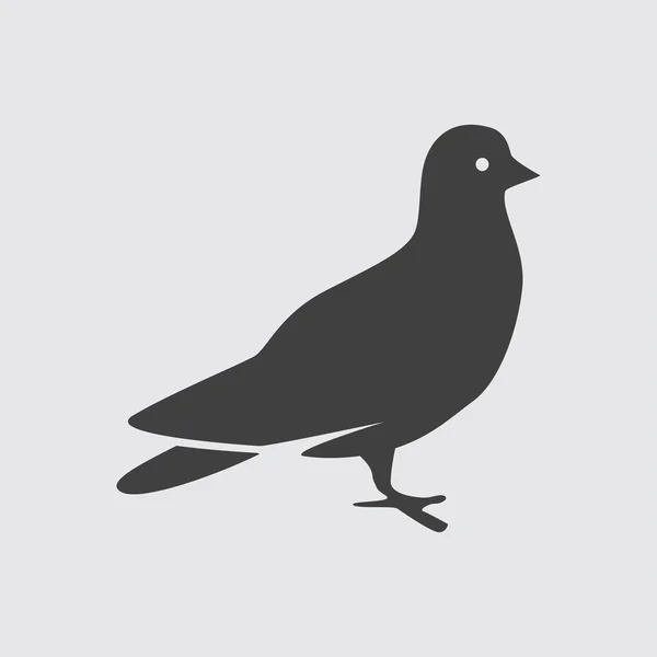 Tauben-Ikone — Stockvektor