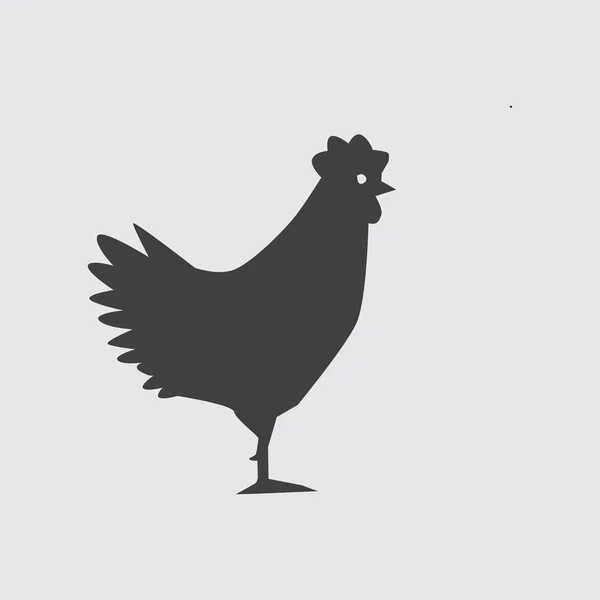 Cock icon illustration — Stock Vector