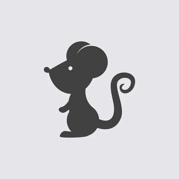 Ilustração ícone do mouse — Vetor de Stock