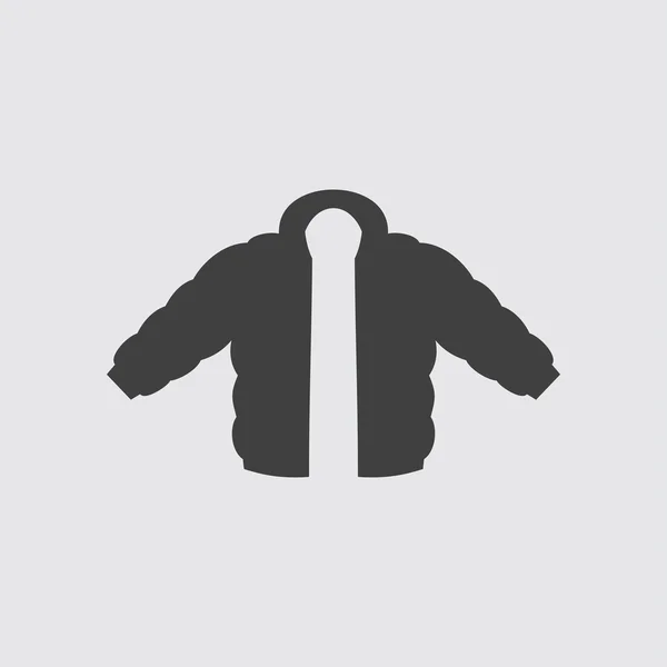 Ilustración icono chaqueta — Vector de stock