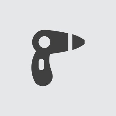 Saç kurutma makinesi simge tasarlamak