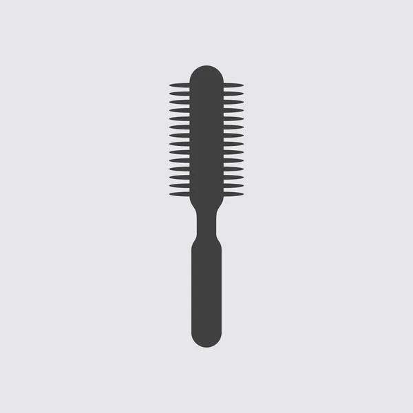 Hair brush icon illustration — Stock Vector