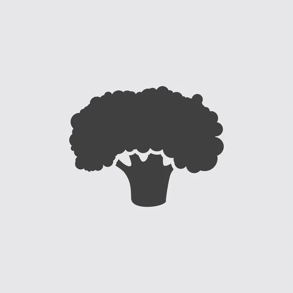 Broccoli icon illustration — Stock Vector