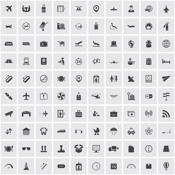 Havaalanı Icons set