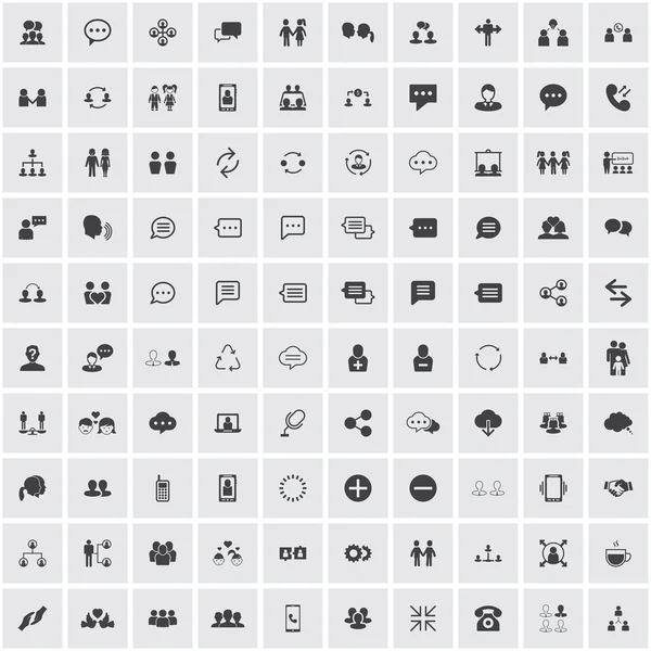 tartışma Icons set