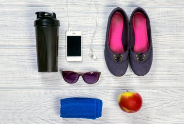 Spor ve fitness arka plan