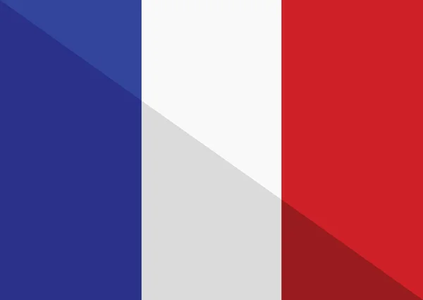 Bandera de France — Archivo Imágenes Vectoriales