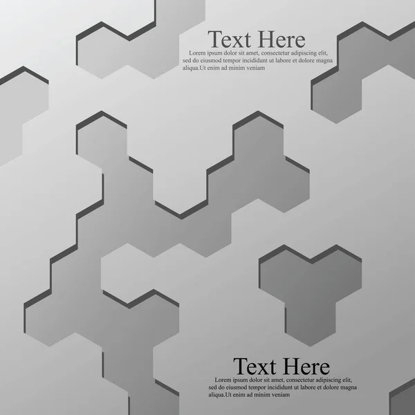 Modèle Conception Infographique Abstrait Forme Hexagonale Futuriste Pour Votre Présentation Vecteur En Vente