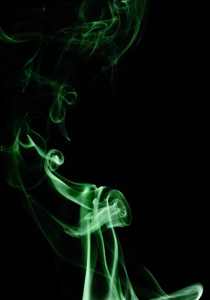 Smoke - Green Cello — Stock Photo, Image