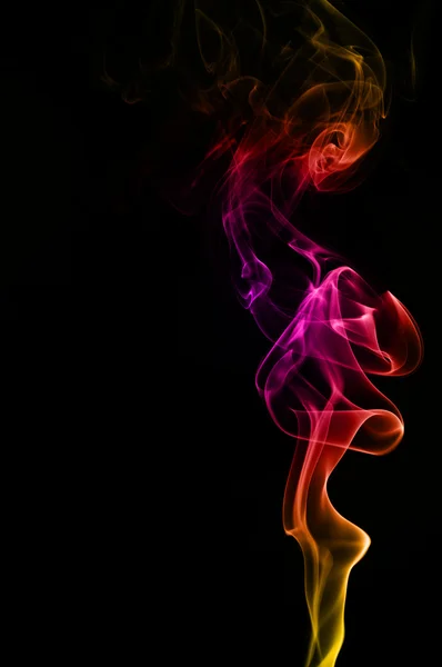 Smoke - Colourful Curls Stock Image