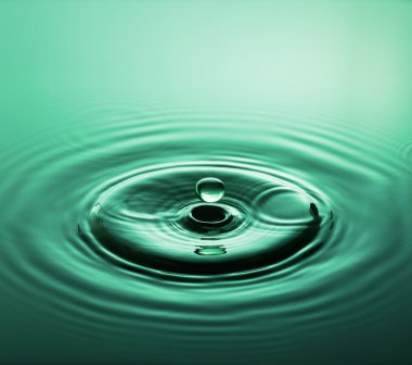 Emerald Jewel - Water Drops clipart