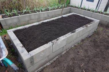 Külkedisi bahçecilik ve sebze yetiştirmek için yatak inşaatını yükseltti. Yeni şehir bahçesi oluşturuluyor