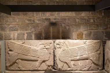 Trkiye, Ankara 'nın başkenti, Medeniyetler Müzesi' ndeki eserler, eserler, eserler ve heykeller.