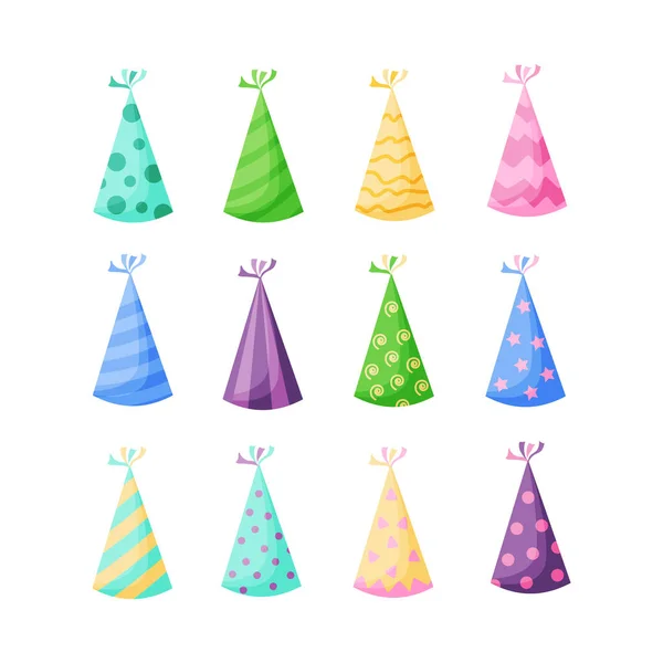 Party Hats Colored Iconストックベクター ロイヤリティフリーparty Hats Colored Iconイラスト Depositphotos