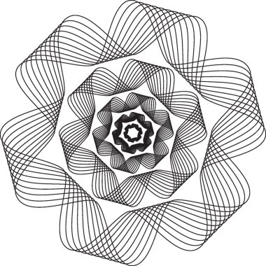 Dalga resimde siyah ve beyaz