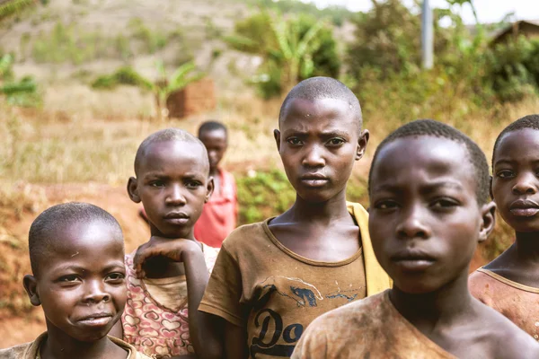 Os rostos da áfrica . — Fotografia de Stock