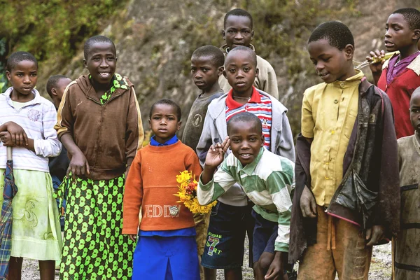 Os rostos da áfrica . — Fotografia de Stock