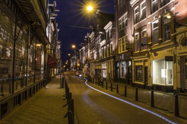 nightphotography in amsterdam clipart