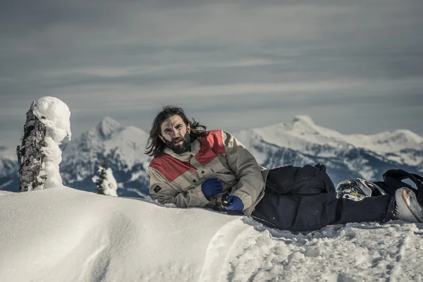 Winter portrait at revelstoke — Stock Photo, Image