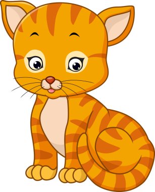 Şirin kedi çizgi filmi.