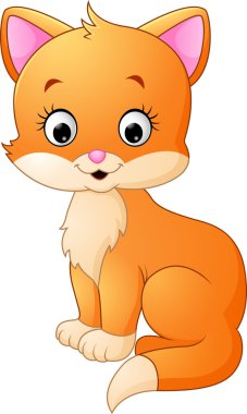 Şirin kedi çizgi filmi.