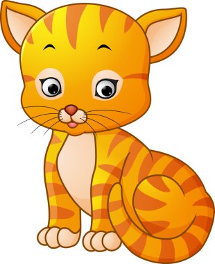 Şirin kedi çizgi filmi.