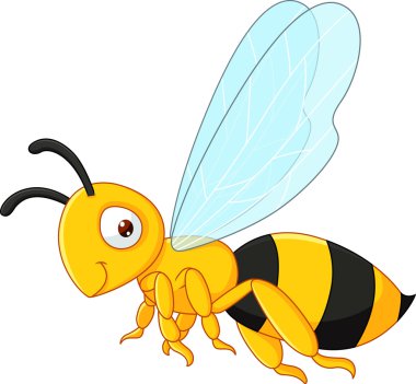 Arı çizgi film, uçuş