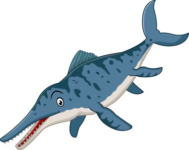 Komik Ichthyosaurus çizgi film