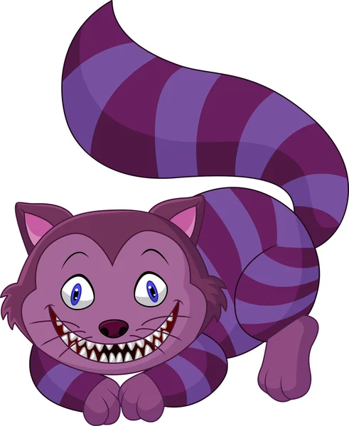 Карикатурный смешной кот — стоковый вектор