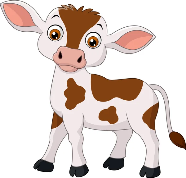 Bonne vache dessin animé — Image vectorielle