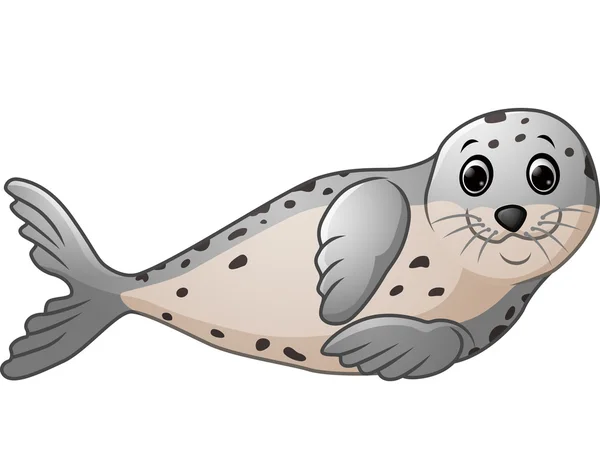 Симпатичный тюлень — стоковый вектор