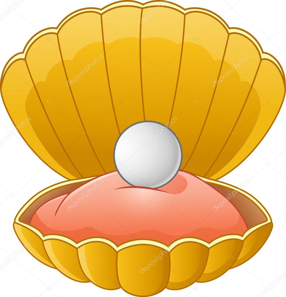 Cartoon Shell pearl