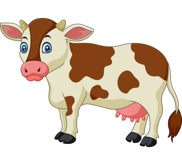 Cute cow cartoon — Stock Vector