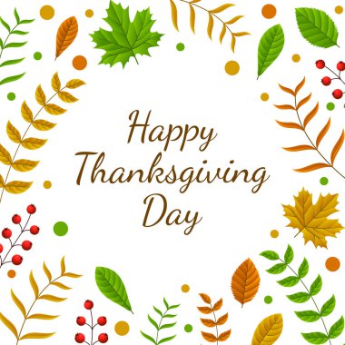 Şükran Günü afişi, poster, tebrik kartı ve davetiye geçmişi. Sonbahar sezonu yazıtları. Vektör illüstrasyonu.