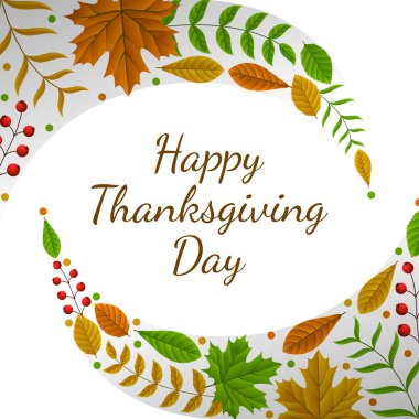 Şükran Günü afişi, poster, tebrik kartı ve davetiye geçmişi. Sonbahar sezonu yazıtları. Vektör illüstrasyonu.