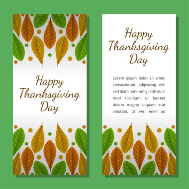 Şükran Günü afişi, poster, tebrik kartı ve davetiye geçmişi. Sonbahar sezonu yazıtları. Vektör illüstrasyonu.