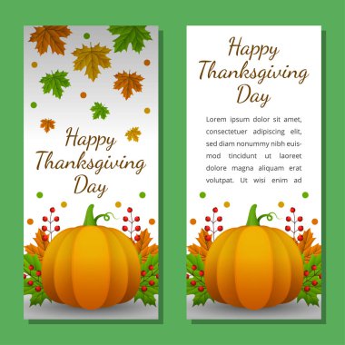Şükran Günü afişi, poster, tebrik kartı ve davetiye geçmişi. Sonbahar sezonu yazıtları. Vektör illüstrasyonu.