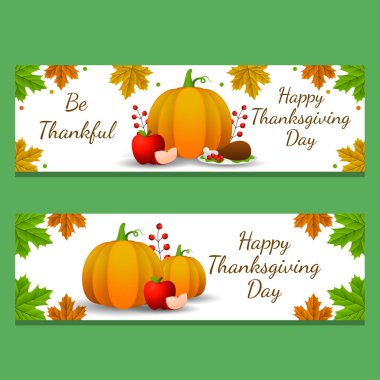 Şükran Günü afişi, poster, tebrik kartı ve davetiye geçmişi. Sonbahar sezonu yazıtları. Vektör illüstrasyonu.