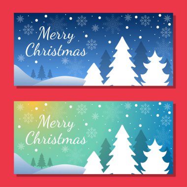 Noel arkaplan şablonları. Vektör tasarım elemanı. Broşür seti, poster şablonları. Vektör illüstrasyonu