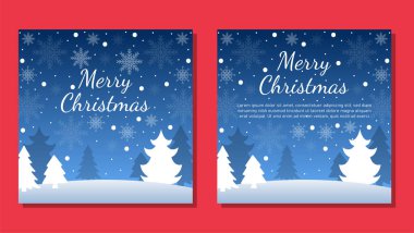 Noel arkaplan şablonları. Vektör tasarım elemanı. Broşür seti, poster şablonları. Vektör illüstrasyonu