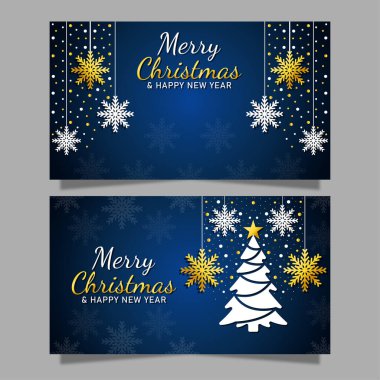 Noel arkaplan şablonları. Vektör tasarım elemanı. Broşür seti, poster şablonları. Vektör illüstrasyonu