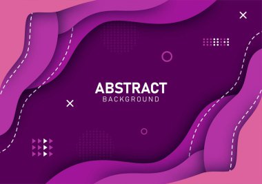 Sıvı gradyan şekilli renkli sıvı ve geometrik arkaplan