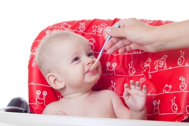 Bebek besleme kabak pişmiş