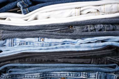 Kot pantolon, kot pantolon. Yakın plan..