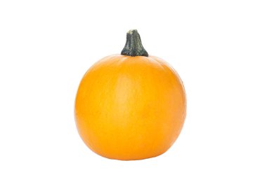 Cadılar Bayramı süslemeleri. Beyaz balkabağı izolasyonu.