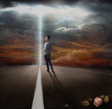 Hoşça kal aşkım.