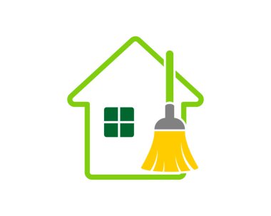 Basit bir evi süpürgeyle temizlemek