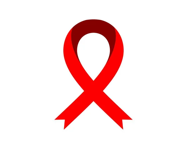 Aids World Day Symbol Logo — Stock Vector